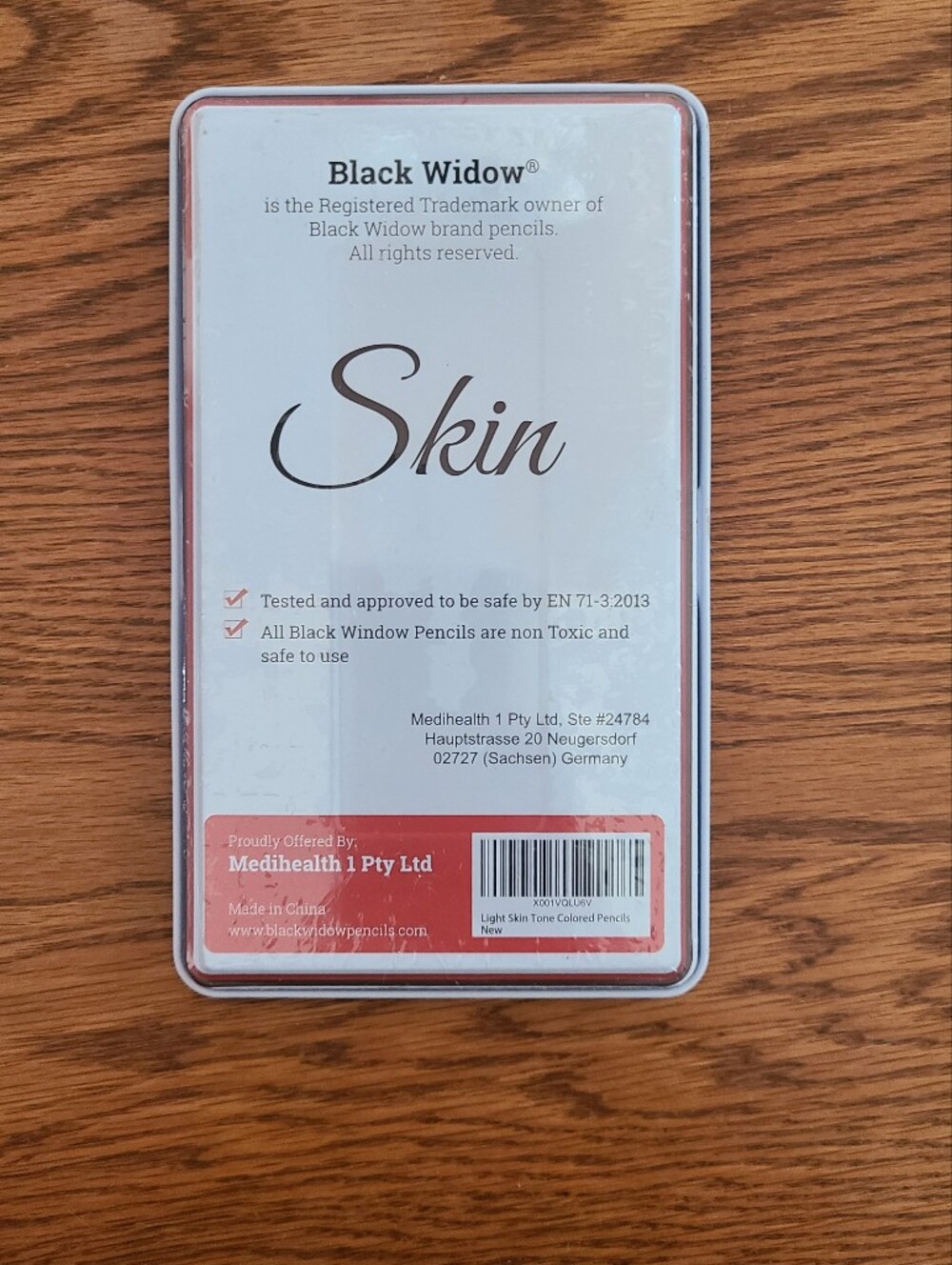 Black Widow Skin Tone Colored Pencils - Picture 2 of 7